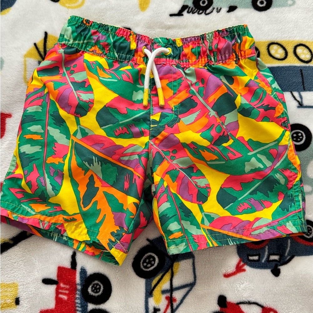 Cat & Jack Tropical Swim Shorts -Toddler Boys-